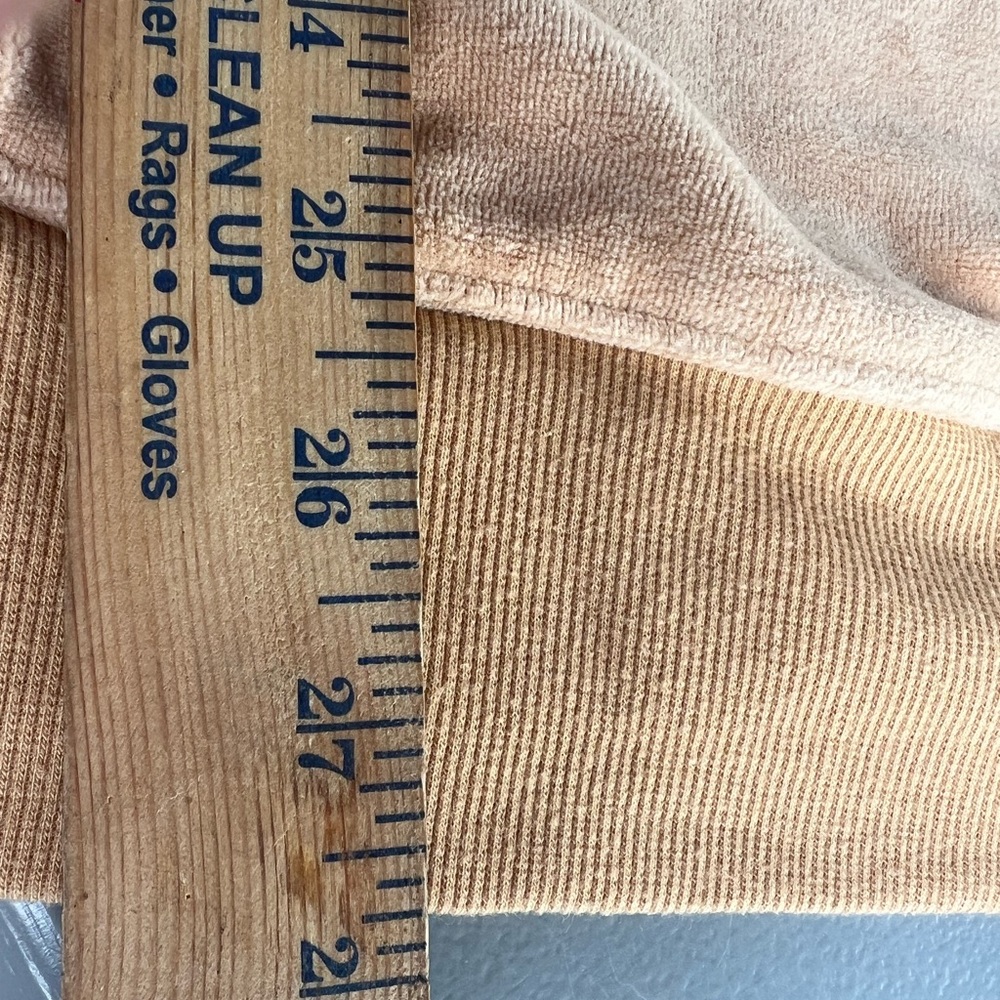 RUE21 Beige Pullover‎ Tan Fleece Hoodie Sweatshirt Size Small “honey” - Picture 8 of 11